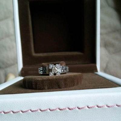 工廠定制20分主鉆珠寶首飾，八成新低價轉讓，昆明地區可小刀