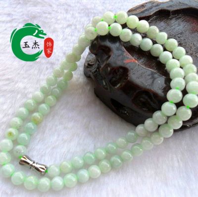 天然A貨翡翠項(xiàng)鏈 女性頸間的高雅華章與智慧投資